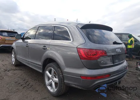 2012 Audi Q7 3.0T S Line Prestige from USA, damaged, VIN WA1AGAFE5CD001306
